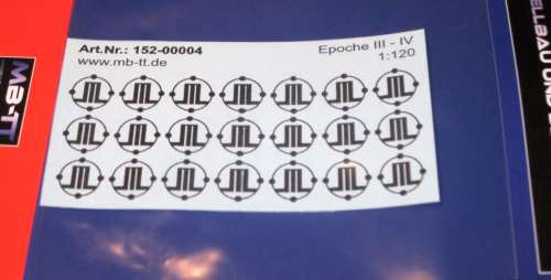 Nassschiebebilder 21-teilig PCK Logo –schwarz/schwarz, DR, Ep. III/IV, TT
